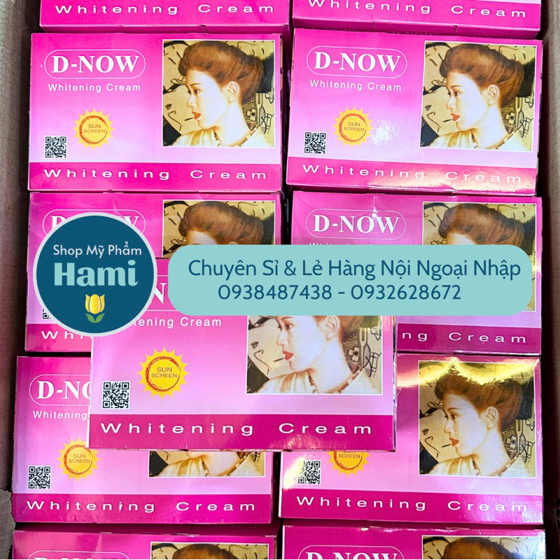 DNOW NỘI ĐỊA THÁI - WHITENING CREAM 4,5G