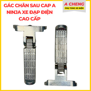 Gác chân sau nhôm cap a, ninja xe đạp điện cao cấp
