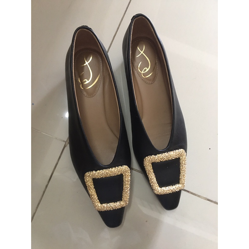 GIÀY BÚP BÊ SAM MŨI NHỌN