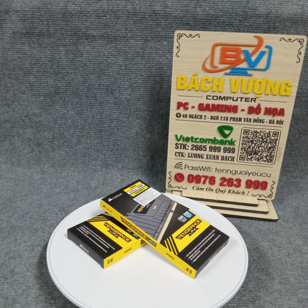 Ram PC Corsair Vengeance LPX 16GB DDR4 3200Mhz   NEW BẢO HÀNH 36 THÁNG