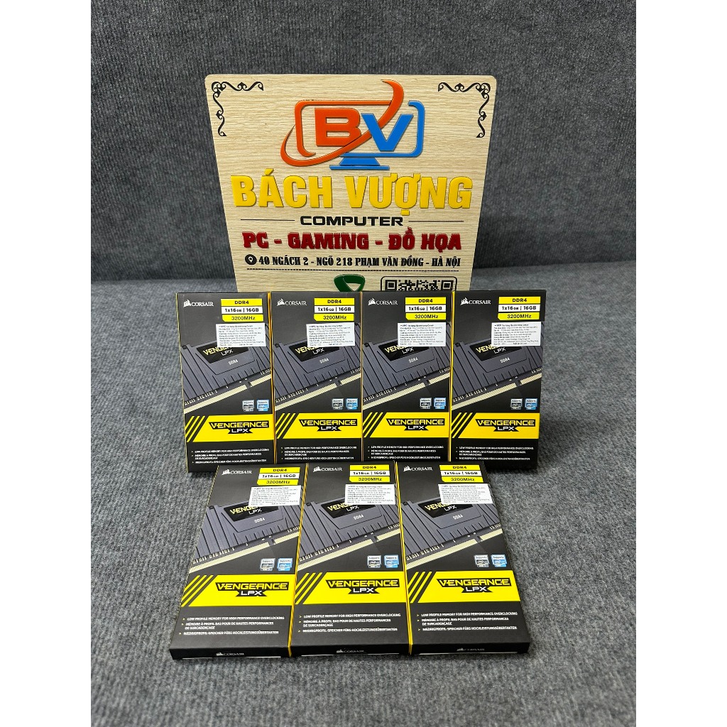 Ram PC Corsair Vengeance LPX 16GB DDR4 3200Mhz   NEW BẢO HÀNH 36 THÁNG