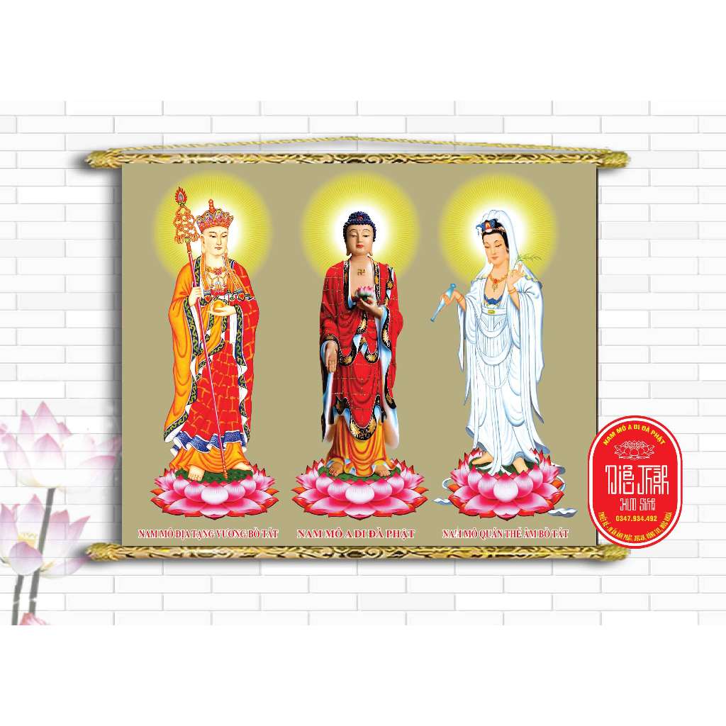 Ảnh Treo sáo bộ Tam Thánh Tây Phương