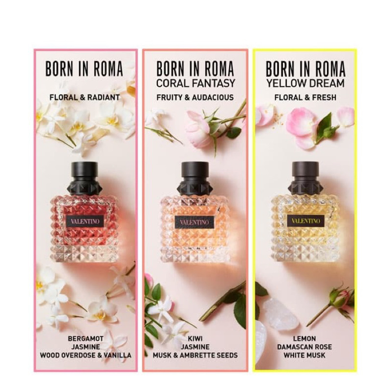 🌹 Valentino Donna Born in Roma EDP - Vial Sample mẫu thử nước hoa