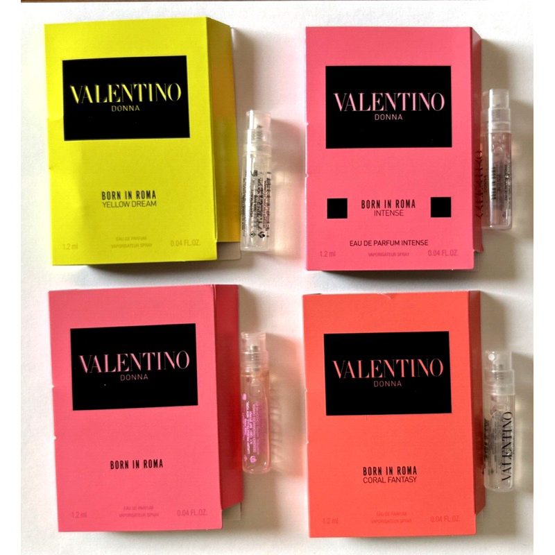 🌹 Valentino Donna Born in Roma EDP - Vial Sample mẫu thử nước hoa