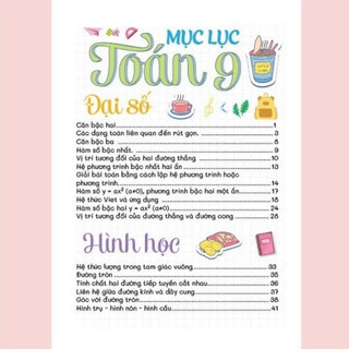 Sách - Sổ Tay Take note Toán 9