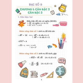 Sách - Sổ Tay Take note Toán 9