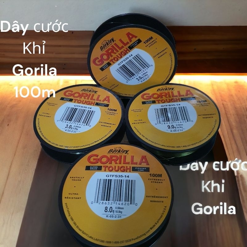 Dây GORILA 100m cước khỉ chính hãng