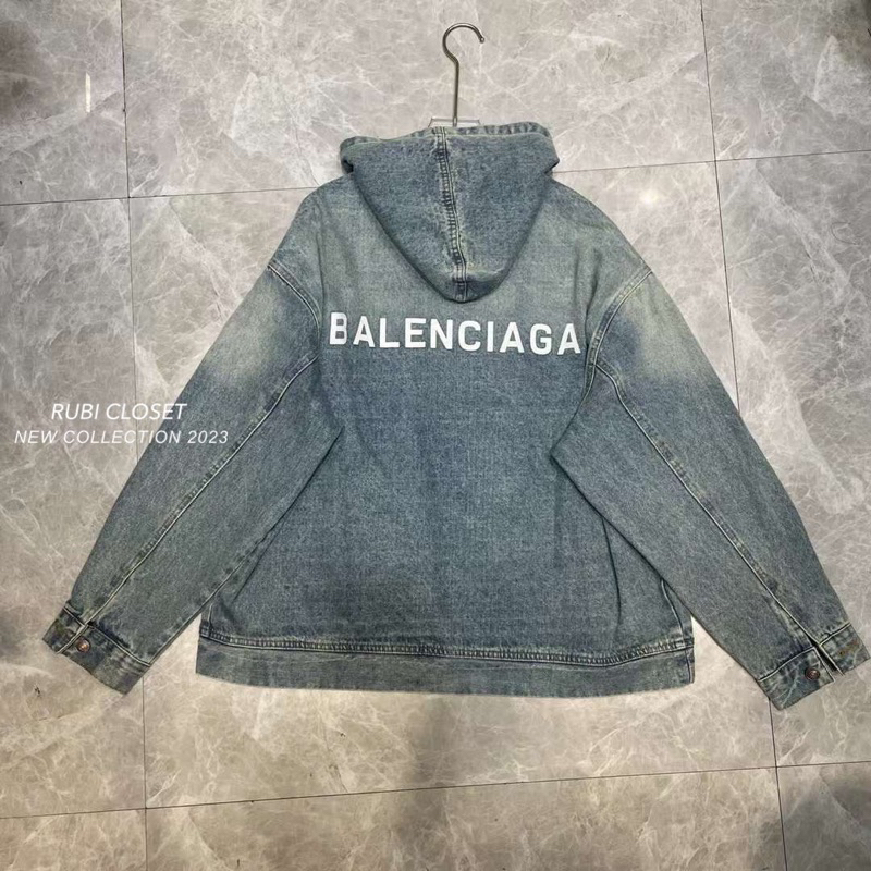 Áo hoodie bò BALENClAGA