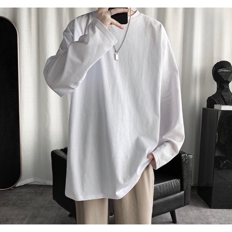 Áo thun dài tay cotton khô unisex