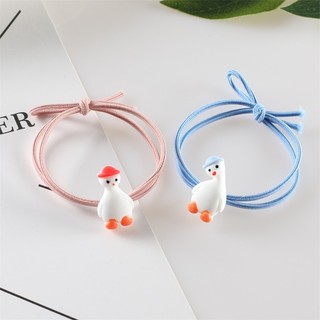 Combo 5 Dây chun cột tóc/ nịt tóc hình Vịt đội mũ cute dễ thương đáng yêu Sồi House