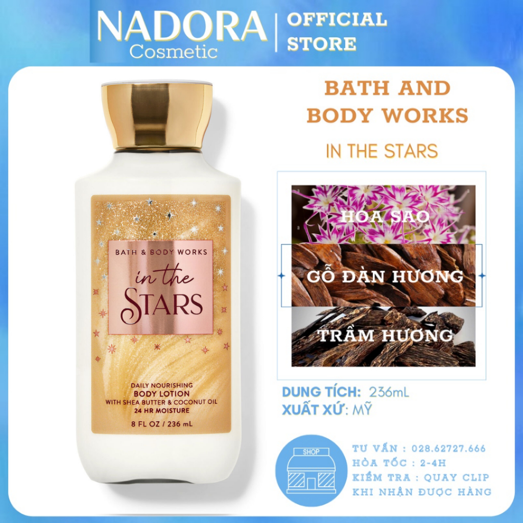 Sữa Dưỡng Thể Toàn Thân Bath And Body Works In The Stars (236ml)