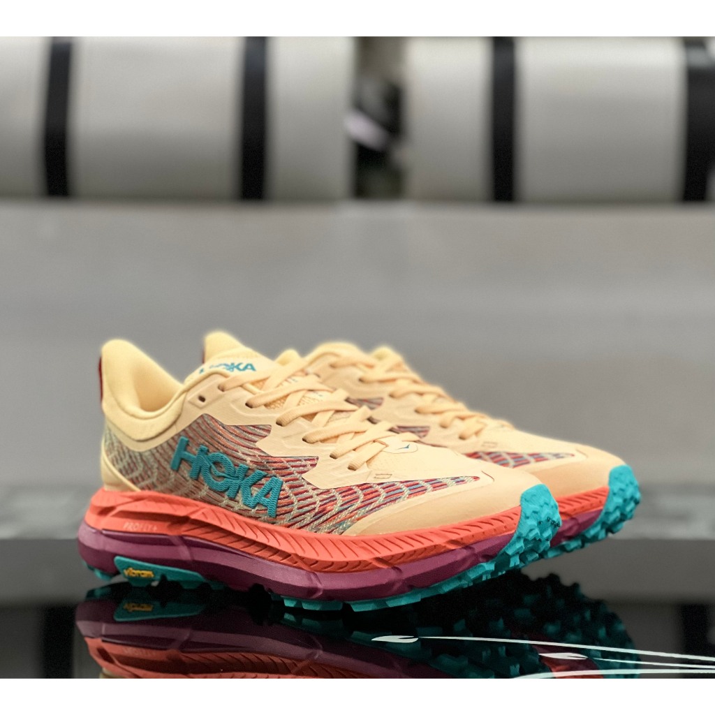 Giày Trail - Leo Núi H0ka Matafe Speed 4 Nam - Đế Vibram Chống Trơn Trượt - Full Box