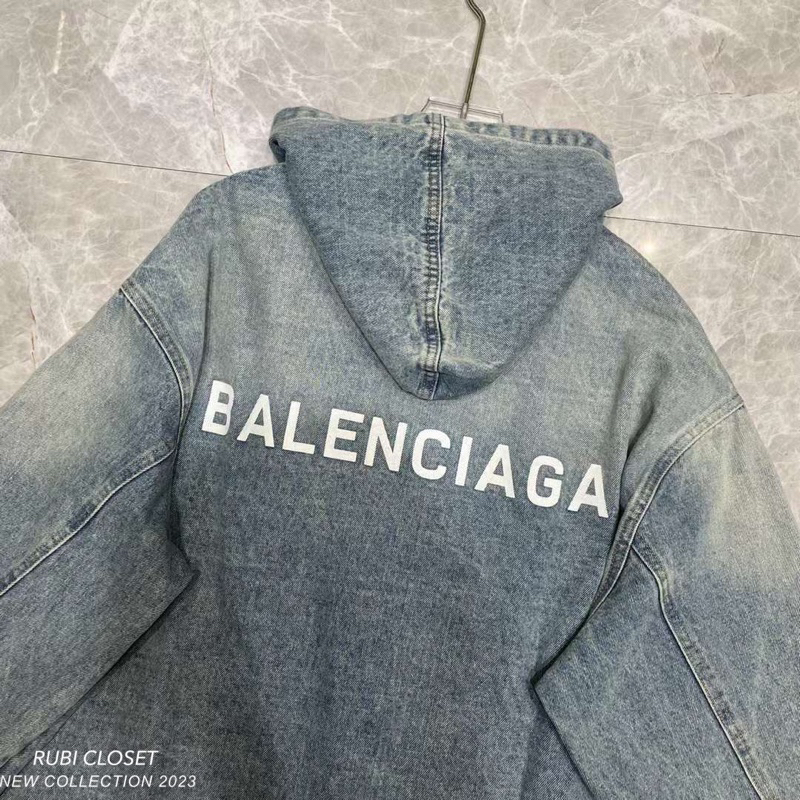 Áo hoodie bò BALENClAGA
