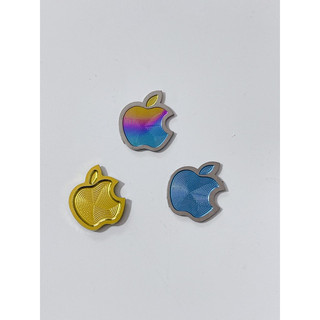 Tem dán titan hình táo iPhone, tem táo có sẵn keo dán