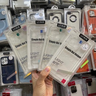 [ Đã Có iP 16 ] Ốp lưng LIKGUS bảo vệ Camera meka trong suốt không ố màu iP 11 đến 16 PRO MAX