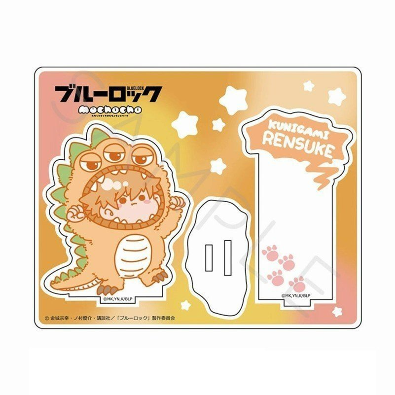 Standee  BLUE LOCK ver QUÁI VẬT CUTE acrylic mô hình anime mica chibi trang trí trưng bày