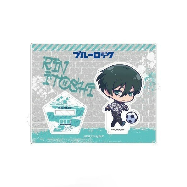 Mô hình standee BLUE LOCK ver ĐÁ BÓNG ĐƯỜNG PHỐ acrylic anime mica chibi trang trí trưng bày