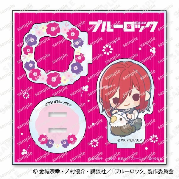 Standee 8CM BLUE LOCK ver ĐẠI BÀNG mô hình có khung tượng acrylic anime mica chibi xinh xắn