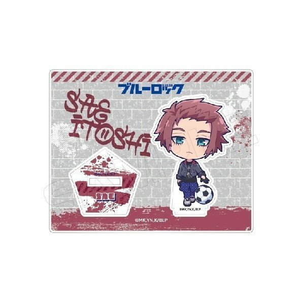 Mô hình standee BLUE LOCK ver ĐÁ BÓNG ĐƯỜNG PHỐ acrylic anime mica chibi trang trí trưng bày