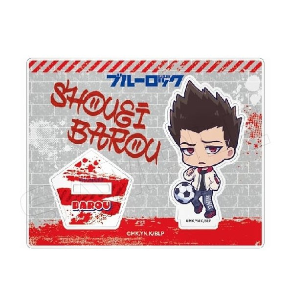 Mô hình standee BLUE LOCK ver ĐÁ BÓNG ĐƯỜNG PHỐ acrylic anime mica chibi trang trí trưng bày