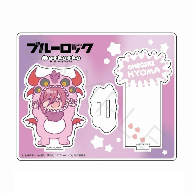 Standee  BLUE LOCK ver QUÁI VẬT CUTE acrylic mô hình anime mica chibi trang trí trưng bày