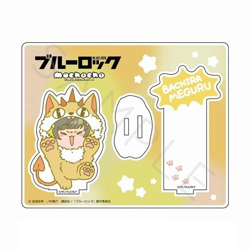 Standee  BLUE LOCK ver QUÁI VẬT CUTE acrylic mô hình anime mica chibi trang trí trưng bày