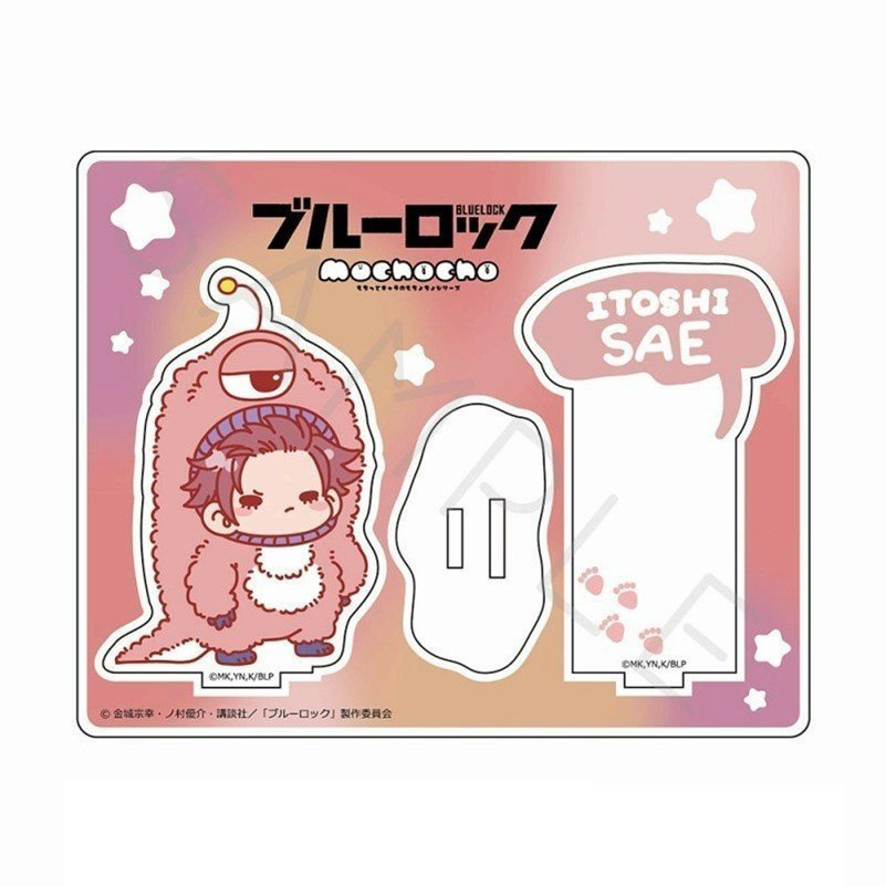 Standee  BLUE LOCK ver QUÁI VẬT CUTE acrylic mô hình anime mica chibi trang trí trưng bày