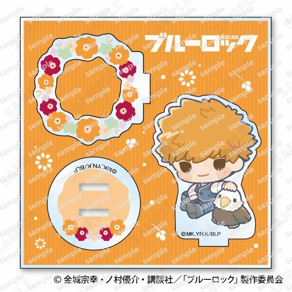 Standee 8CM BLUE LOCK ver ĐẠI BÀNG mô hình có khung tượng acrylic anime mica chibi xinh xắn