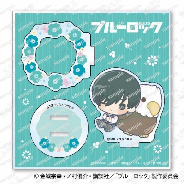 Standee 8CM BLUE LOCK ver ĐẠI BÀNG mô hình có khung tượng acrylic anime mica chibi xinh xắn