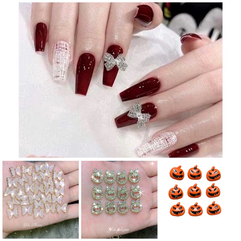 Charm kiểu siêu xinh trang trí móng tay( 1charm)