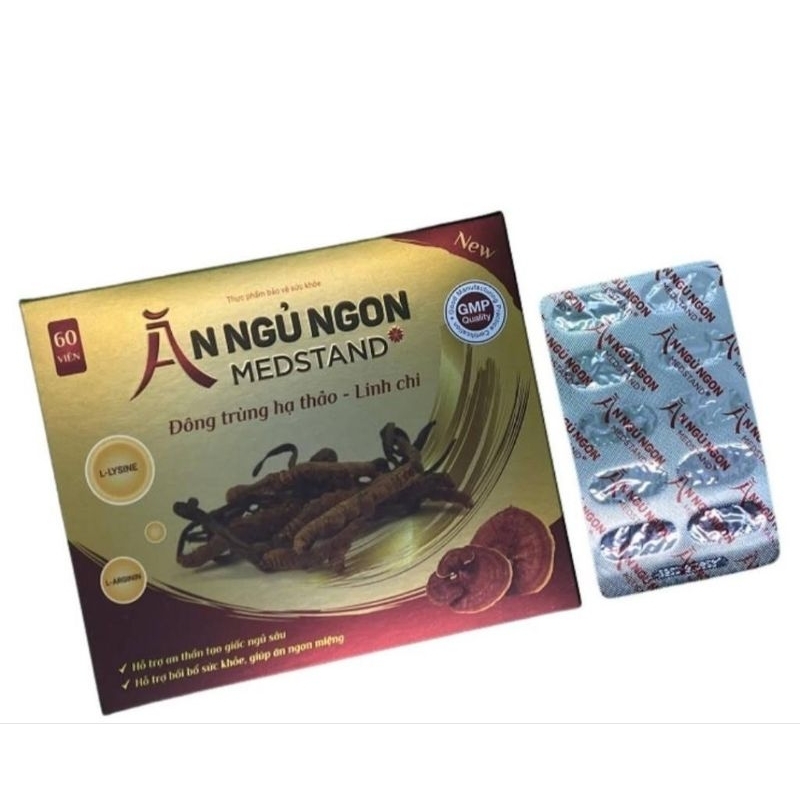Ăn Ngon Ngủ Ngon Medstand Đông Trùng Hạ Thảo Linh Chi