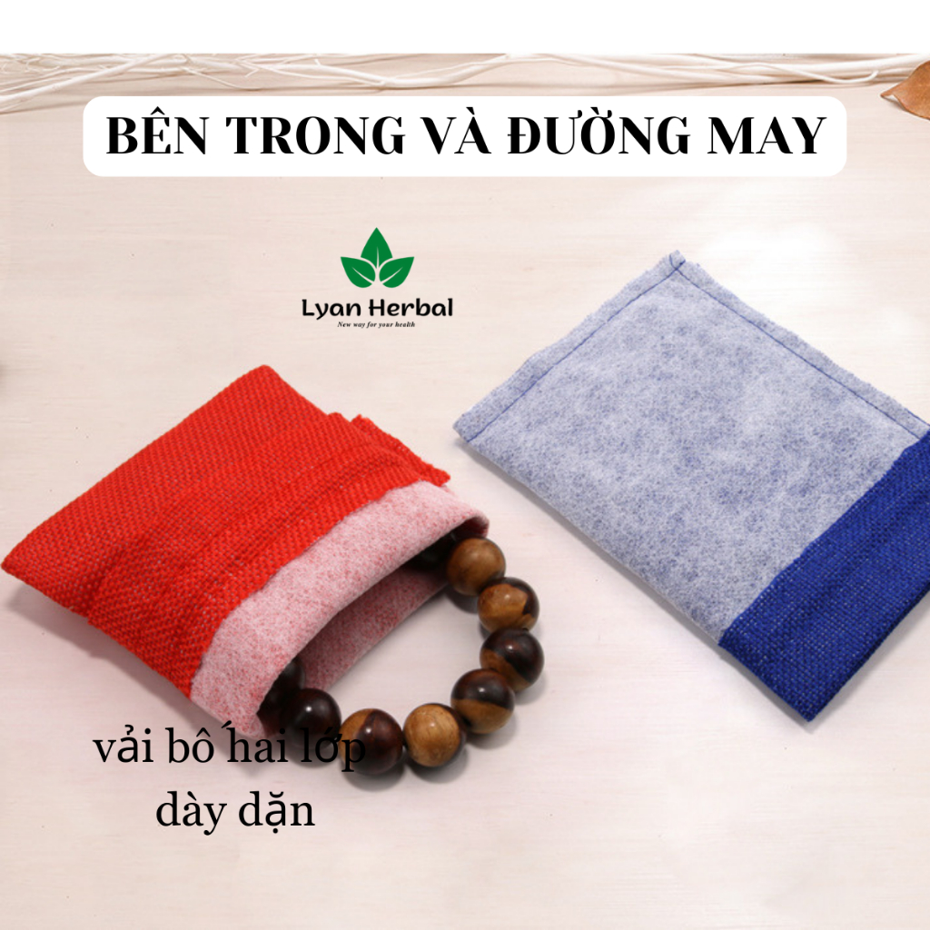 Túi vải bố dây rút nhiều màu, túi vải đai làm túi thơm đựng hạt cà phê túi đựng trang sức túi vải nhỏ