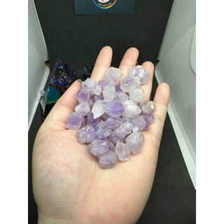 Vụn tím thô Amethyst thanh tẩy handmade