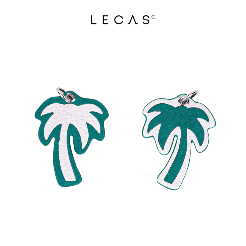 Phụ Kiện Trang Trí Túi/Ví Da Thật LECAS Charm COCO