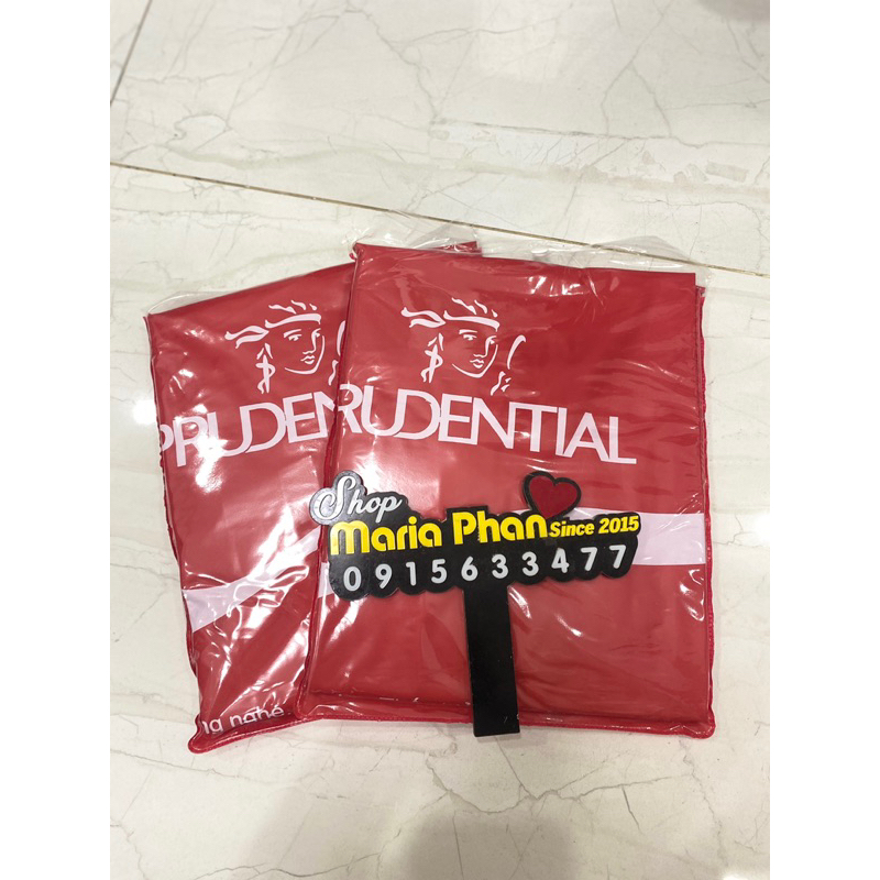 Áo mưa in logo Prudential