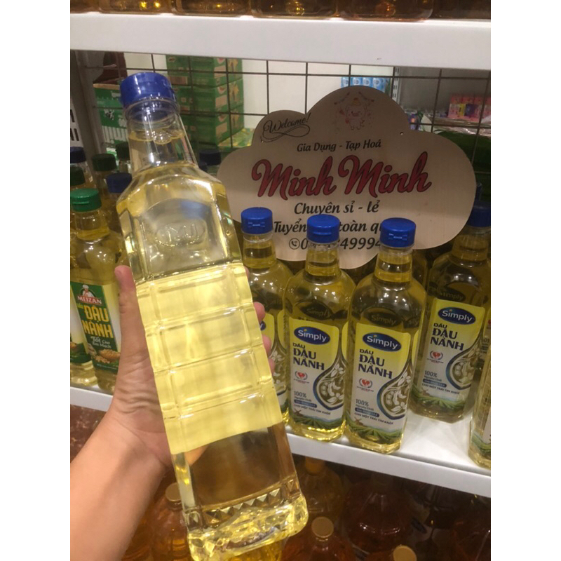 Combo 2 chai dầu ăn ĐẬU NÀNH Umi an toàn cho tim mạch