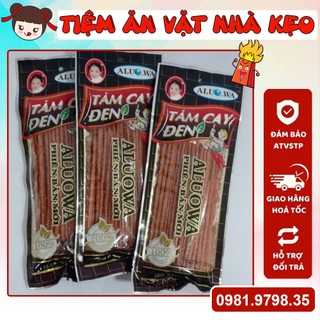 Snack tăm cay đen, bim que cay đen Aluowa