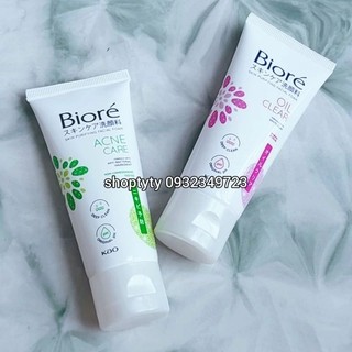Sữa Rửa Mặt BIORE 50g Sạch Mụn Và Kháng Khuẩn