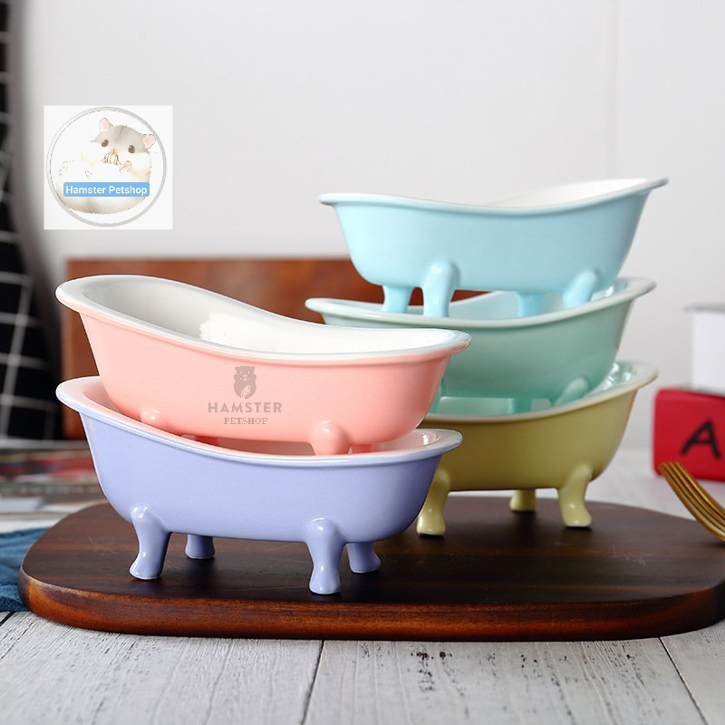 Bồn tắm sứ cao cho Hamster