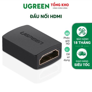 Đầu nối hdmi cái sang hdmi cái ugreen 20107 bảo hành 18 tháng