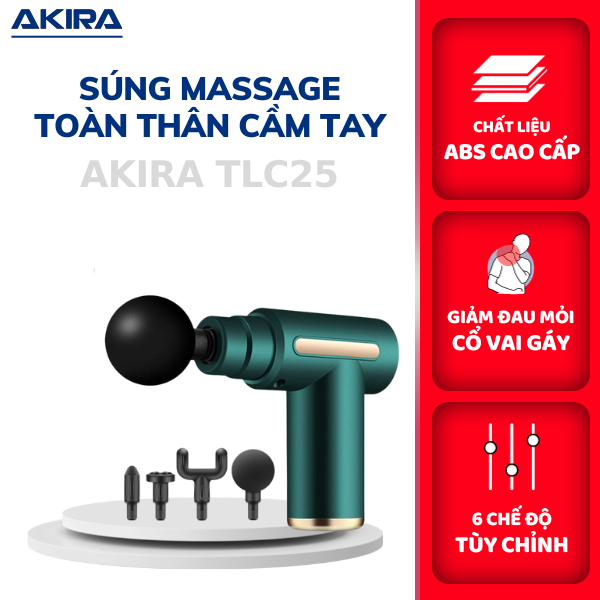 Máy Massage Cầm Tay Mini 4 Đầu 6 Chế Độ Chuyên Sâu Máy Massage Cổ Vai Gáy Giảm Đau Mỏi Thư Giãn Toàn Thân