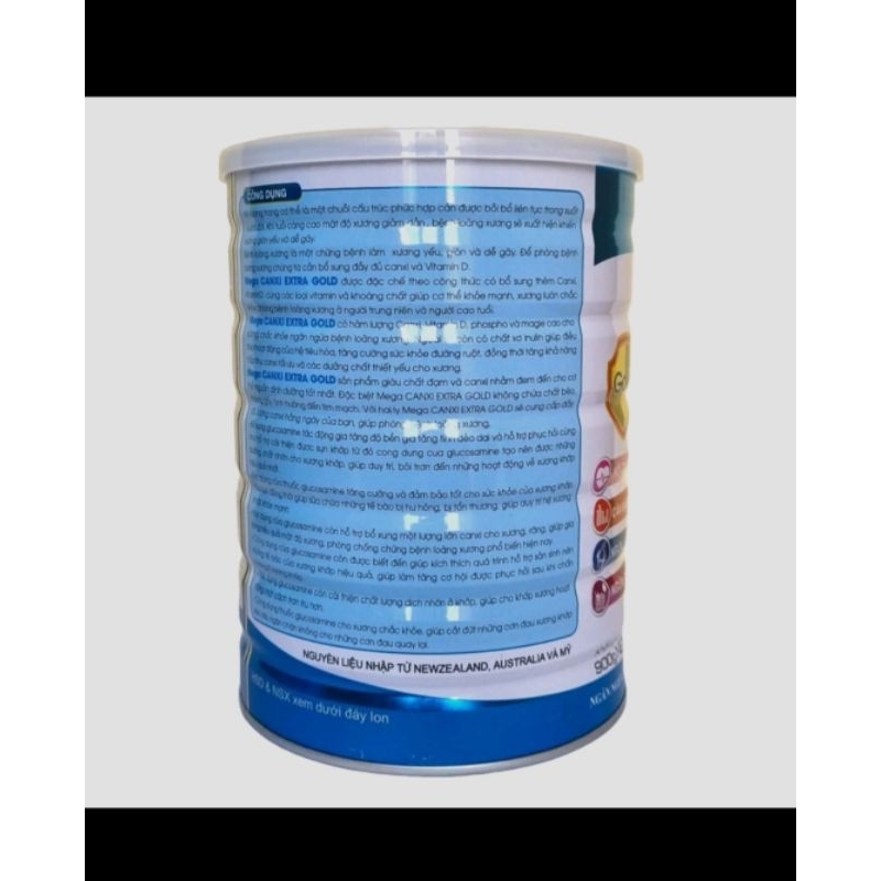 Sữa Canxi Extra Gold lon 900gr date luôn mới