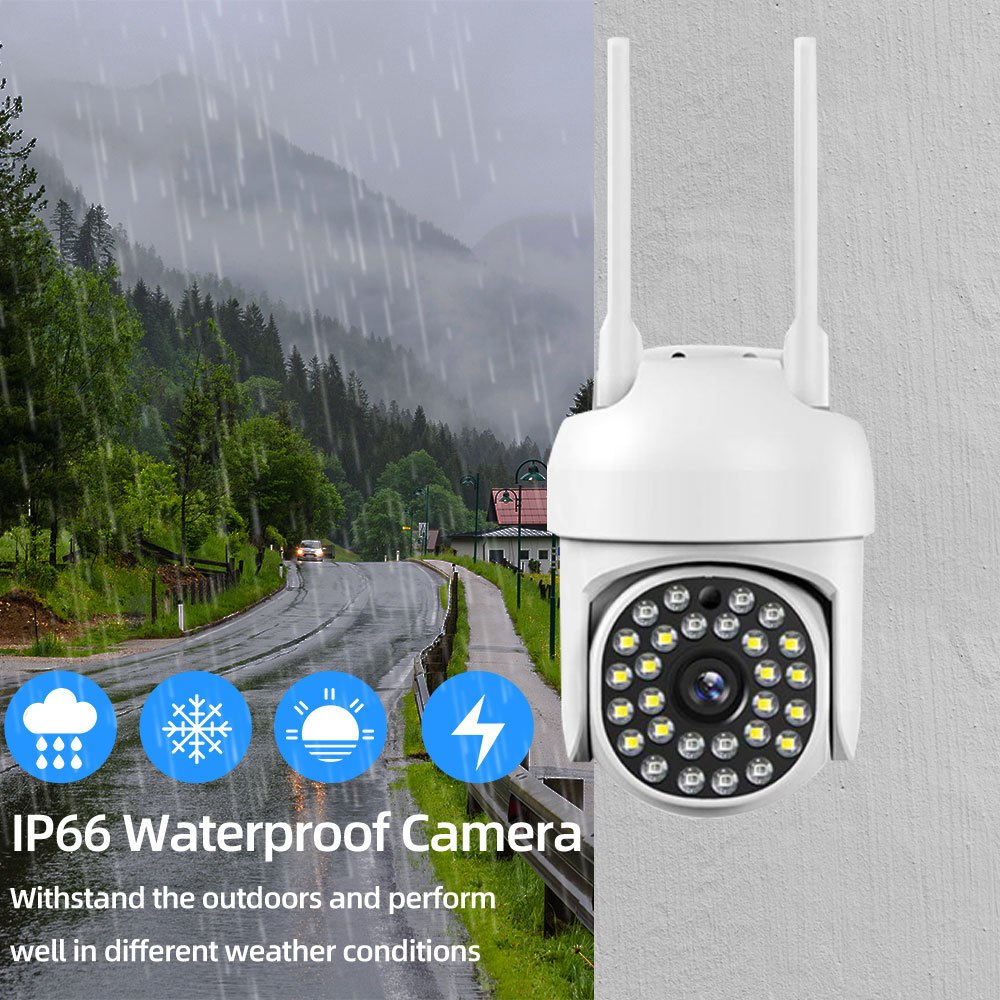 Camera Ngoài Trời PTZ MINI Xoay 360° Chống Nước YooSee Full HD 5MP ACK 36 Led Ban Đêm Trợ Sáng Đàm Thoại 2 Chiều - ACK