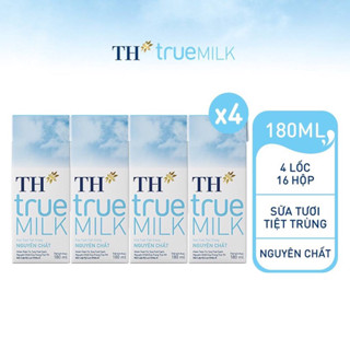 [Tốt Mà Rẻ]Freeship Thùng Sữa Tươi TH true Milk 48 Hộp 110ml/180ml Có Đường/Không đường/Ít Đường/Dâu/Sô-cô-la/Hilo