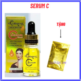 Serum vitamin c n.collagen . kl: 10ml. tặng tầy tế bào chết