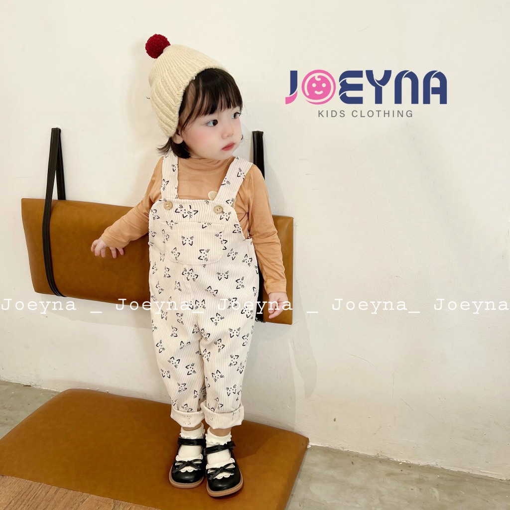Yếm Nhung Joeyna Họa Tiết Cho Bé 8-23kg
