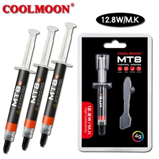 [Hàng sẵn giao ngay] Keo Tản Nhiệt Mỡ Silicon 12.8W CPU GPU MT8 Chính Hãng Coolmoon Trọng Lượng 1gr