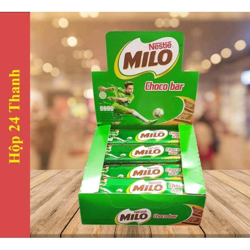 Hộp 24 thanh socola milo choco bar thanh