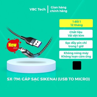 Cáp sạc sikenai sx-7m usb to micro usb dành cho android