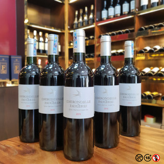 Rượu Vang Đỏ Red Wine Rượu Vang Pháp L’Hirondelle de Faugères Saint-Emilion Grand Cru 15% 750ml